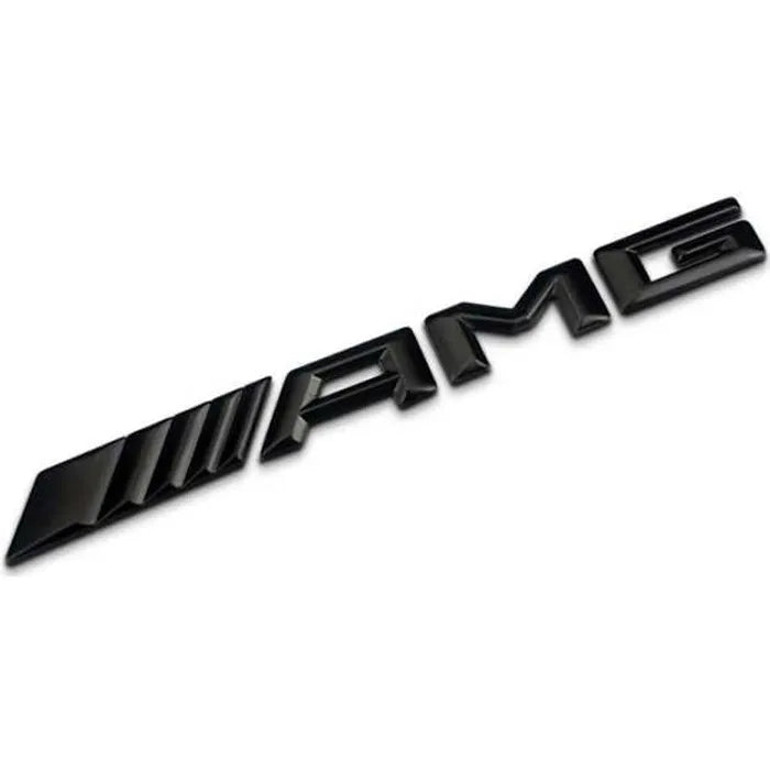 Emblème AMG en noir brillant Mercedes