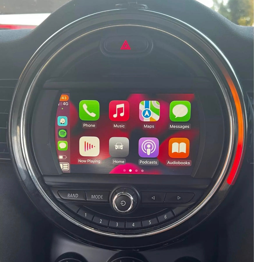Boîtier Apple Carplay & Android Auto sans fil pour Mini F55 F56